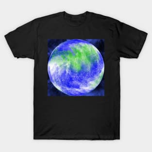 A beautiful blue and green planet T-Shirt